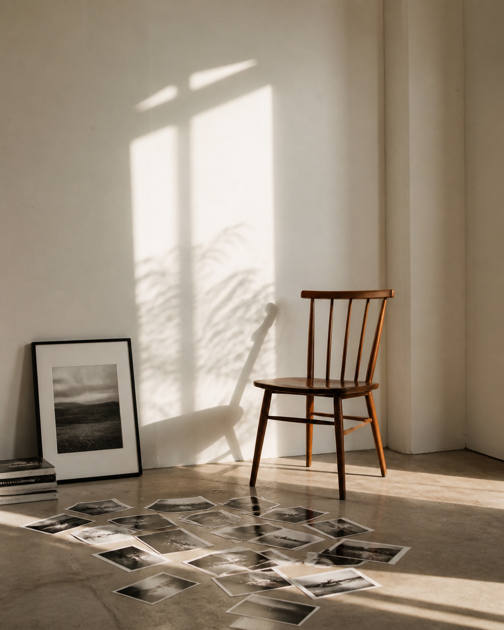A quiet natural scene in soft light